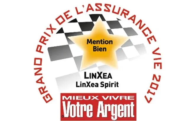 Grand Prix de l'Assurance Vie 2017 - Mention bien pour LINXEA Spirit - Mieux Vivre Votre Argent