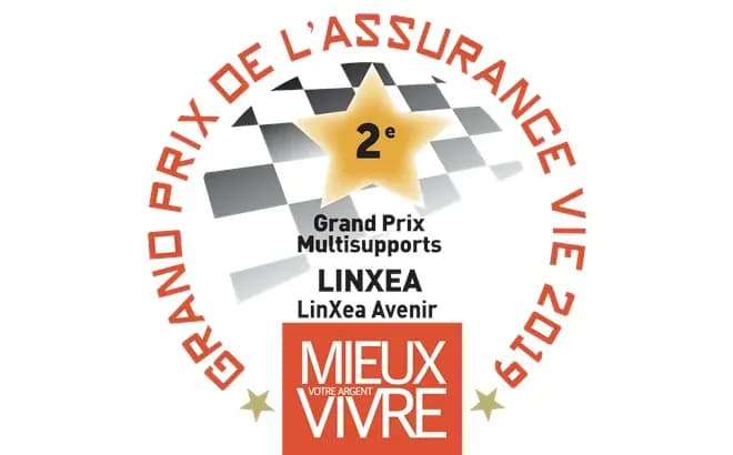 Grand Prix de l'Assurance Vie 2019 - 2ème place pour Linxea Avenir - Mieux vivre votre argent