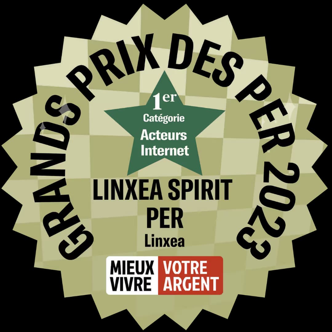 Grands Prix des PER 2023 pour Linxea Spirit PER - Mieux Vivre Votre Argent