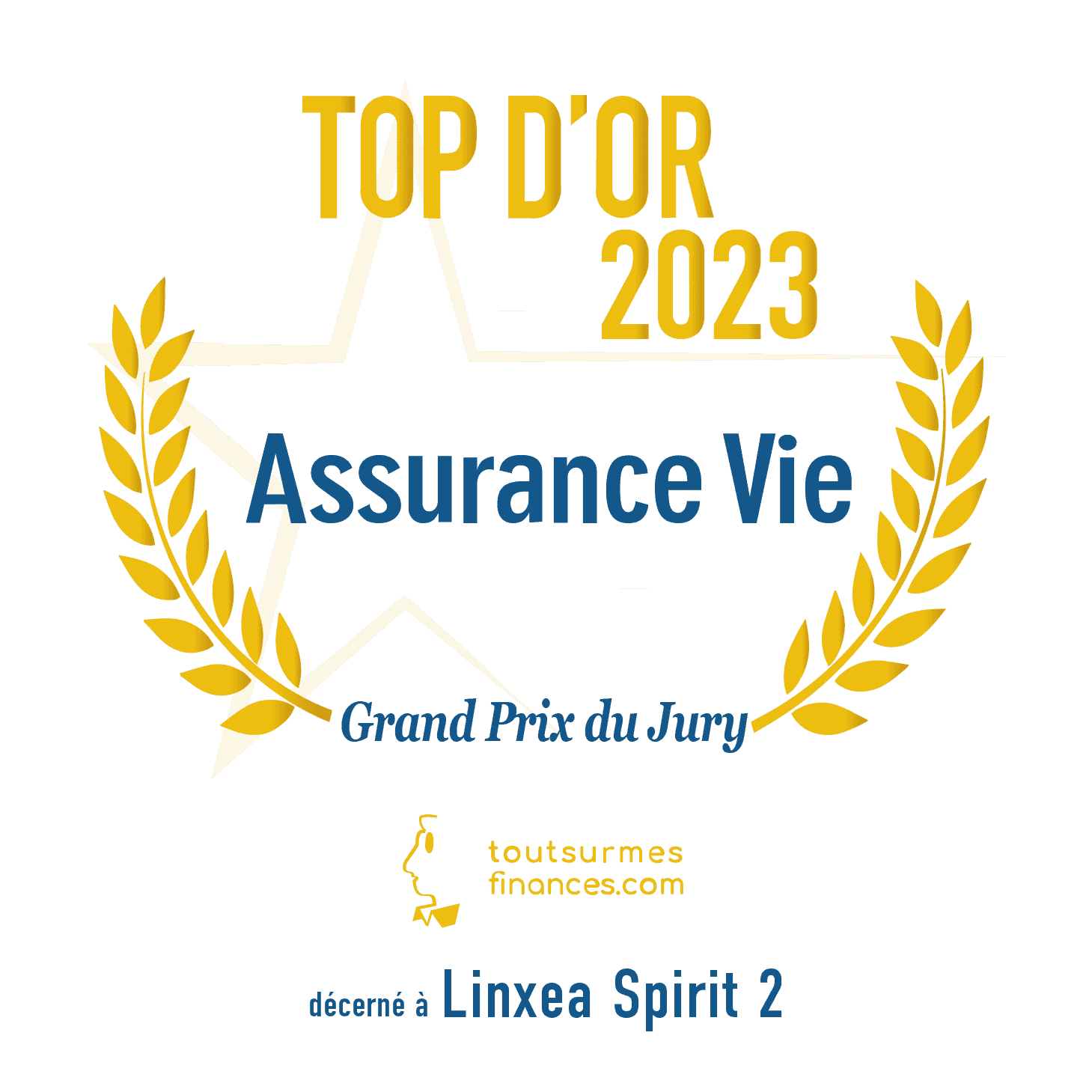 Top d'Or 2023 Assurance Vie Grand Prix du Jury pour Linxea Spirit 2