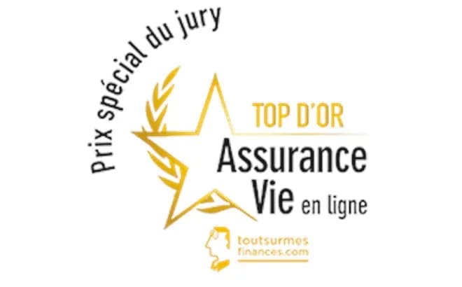 Top d'Or Assurance Vie en ligne - Prix spécial du jury - toutsurmesfinances.com