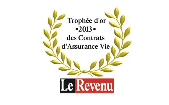 Trophées d'Or 2013 des contrats d'assurance-vie - Le Revenu