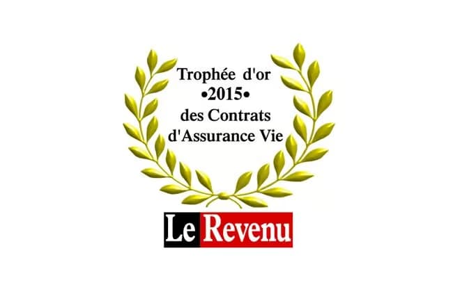 Trophées d'Or 2015 des contrats d'assurance-vie - Le Revenu