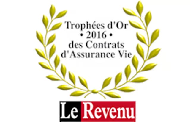Trophées d'Or 2016 des contrats d'assurance-vie - Le Revenu