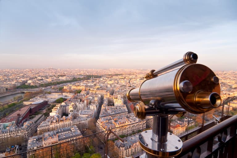 Vue sur Paris télescope