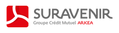 Logo Suravenir Assurances, filiale du Crédit Mutuel Arkea