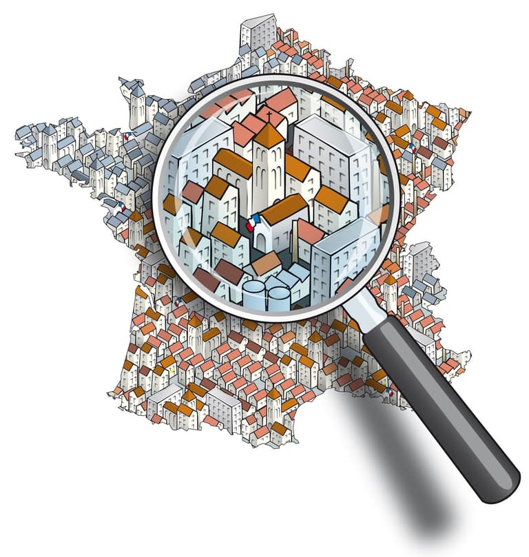 Carte de France immobilier