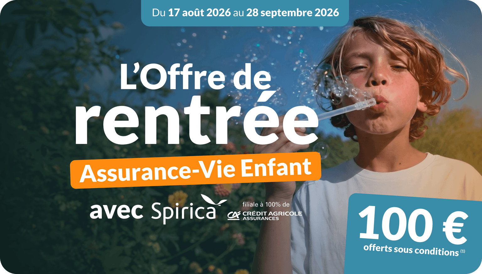 offre rentree assurance vie enfant