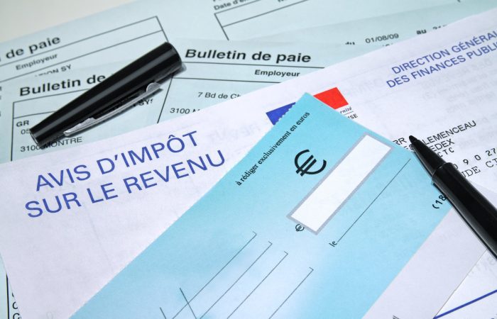 Avis d'impôt sur le revenu