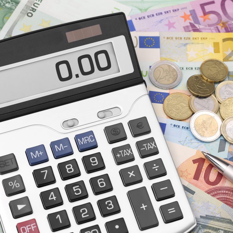 Résultat nul sur une calculatrice