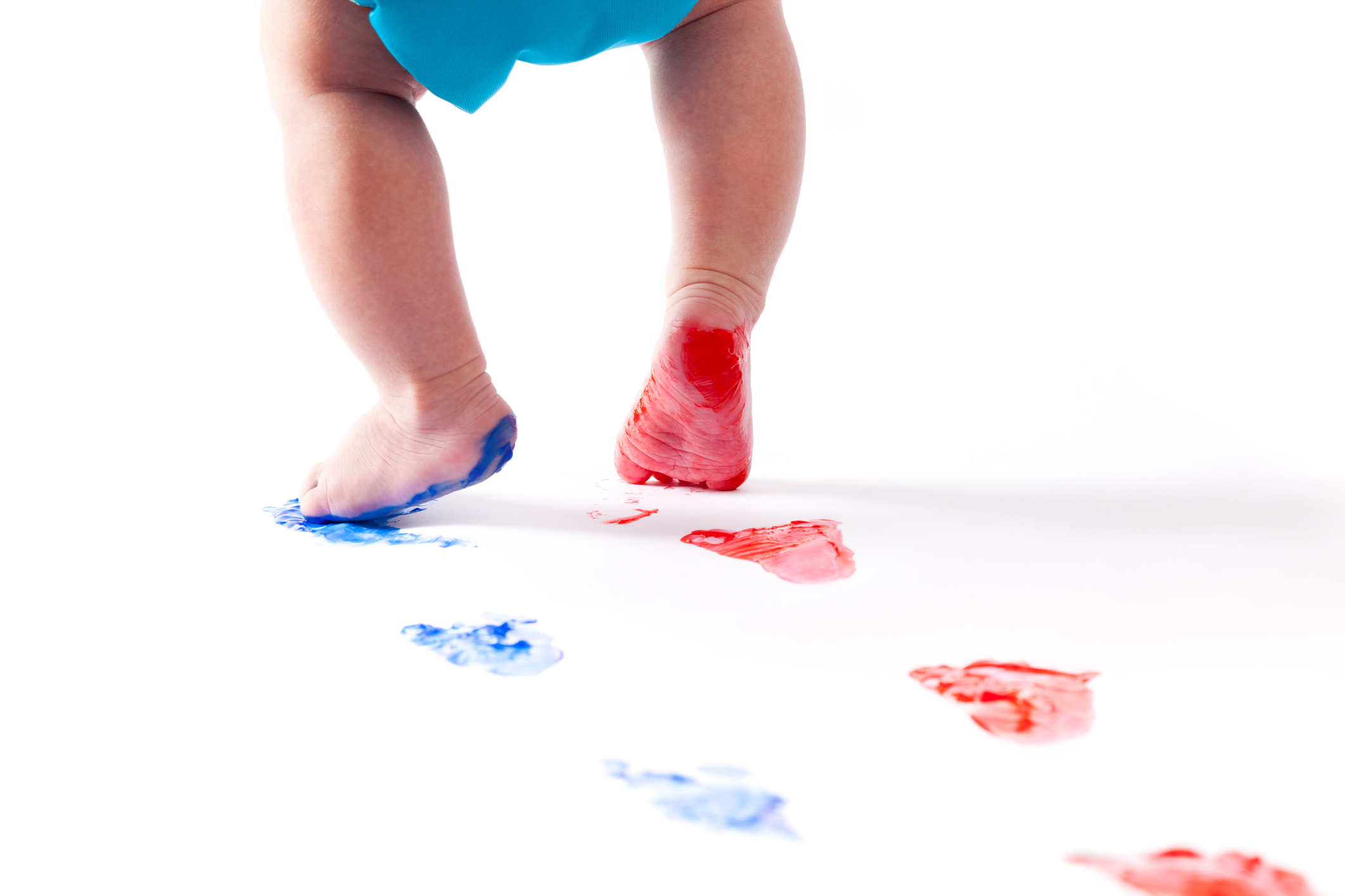 Empreintes de pieds de bébé