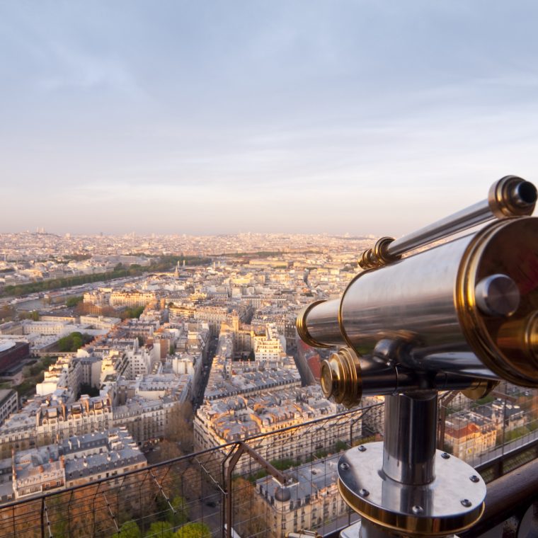 Vue sur Paris télescope