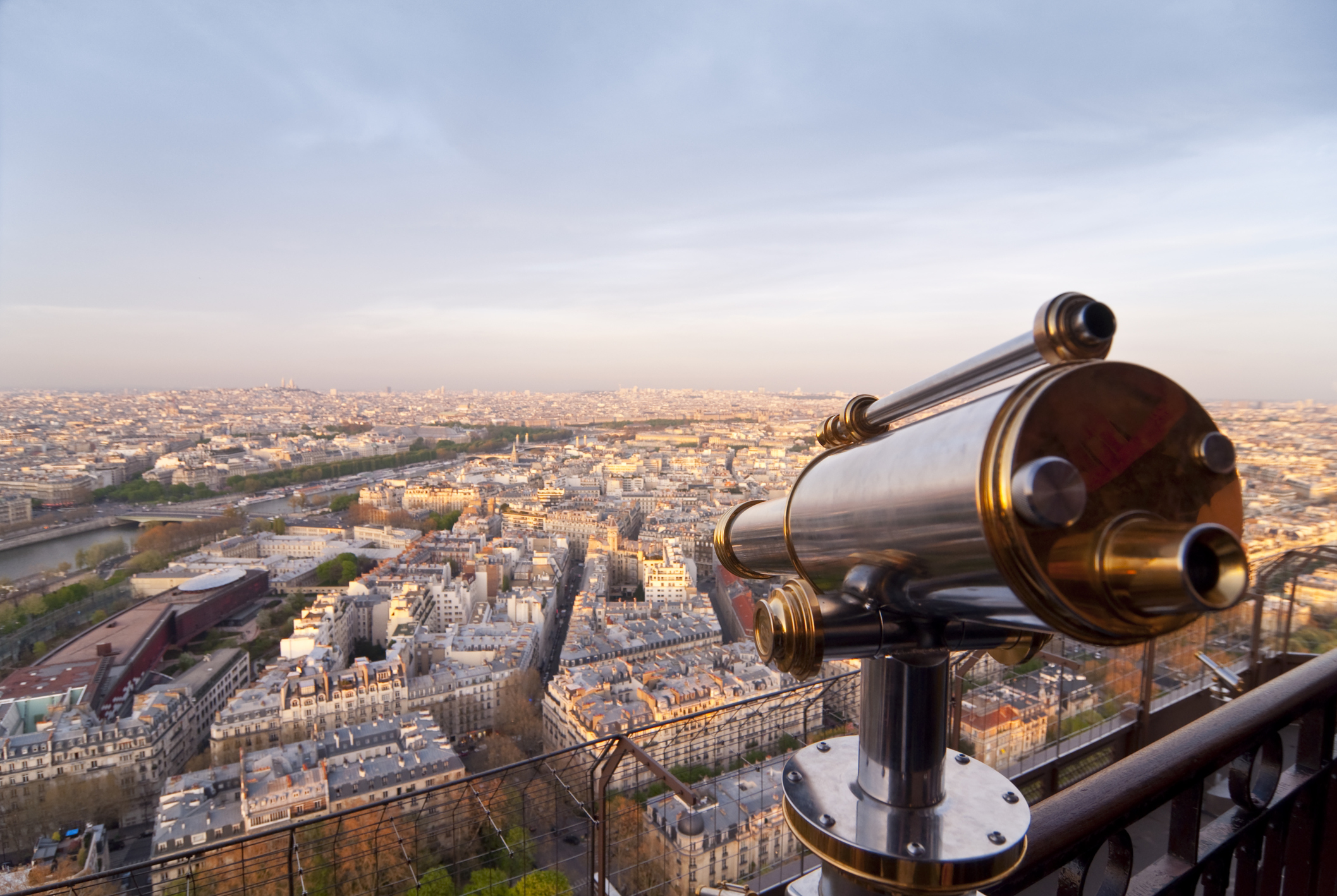 Vue sur Paris télescope