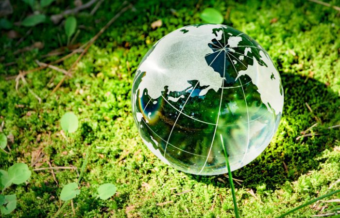 Globe en verre