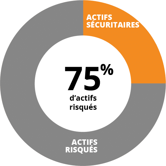 Profil dynamique Profil dynamique - 75% d'actifs risqués