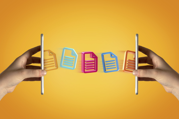 Transférer données