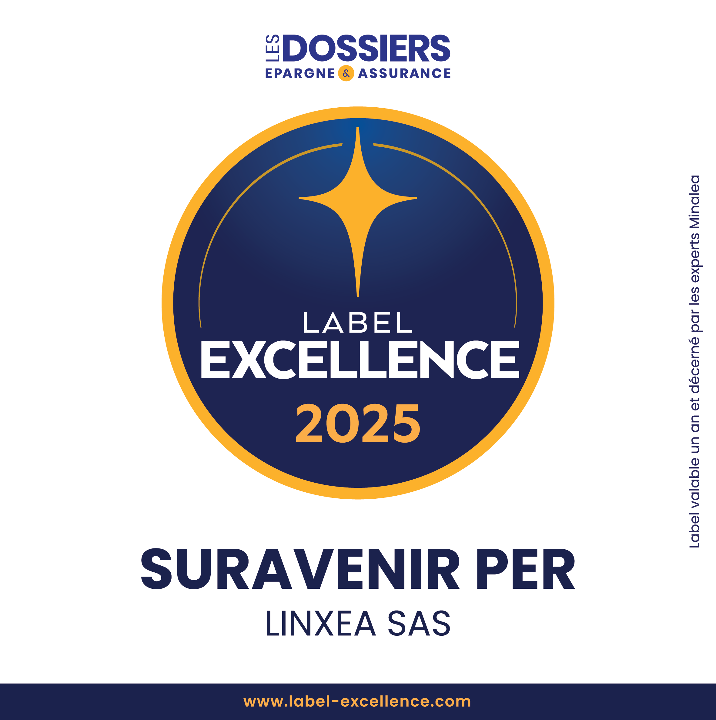 label excellence suravenir per 2025